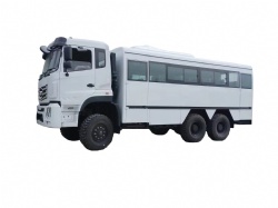 30 seats 6x6 bus off road cabin car