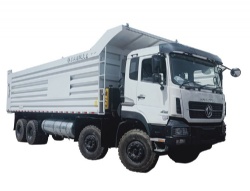 8x4 Right Hand Drive tipper truck 12 wheelers 40 tons Dongfeng dump truck