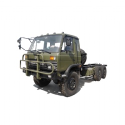 AWD Chassis Trucks LHD Diesel Army 6x6 Military Cargo Truck Chassis Sales