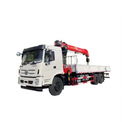 China Hydraulic Mobile Engine Lift Hoist Construction Folding Arm Crane Booms Crane Trucks Truck Cranes For Sale