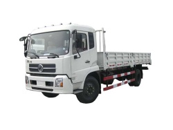 Dongfeng 4x2 190hp flatbed cargo trucks Wheelbase 5m long box cargo truck