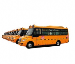 Low price sales from manufactory Lengthened children yellow safety school bus