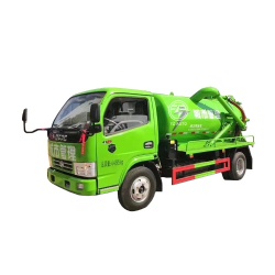 Medium sewage suction truck 6CBM volume with Dongfeng duolika Chassis